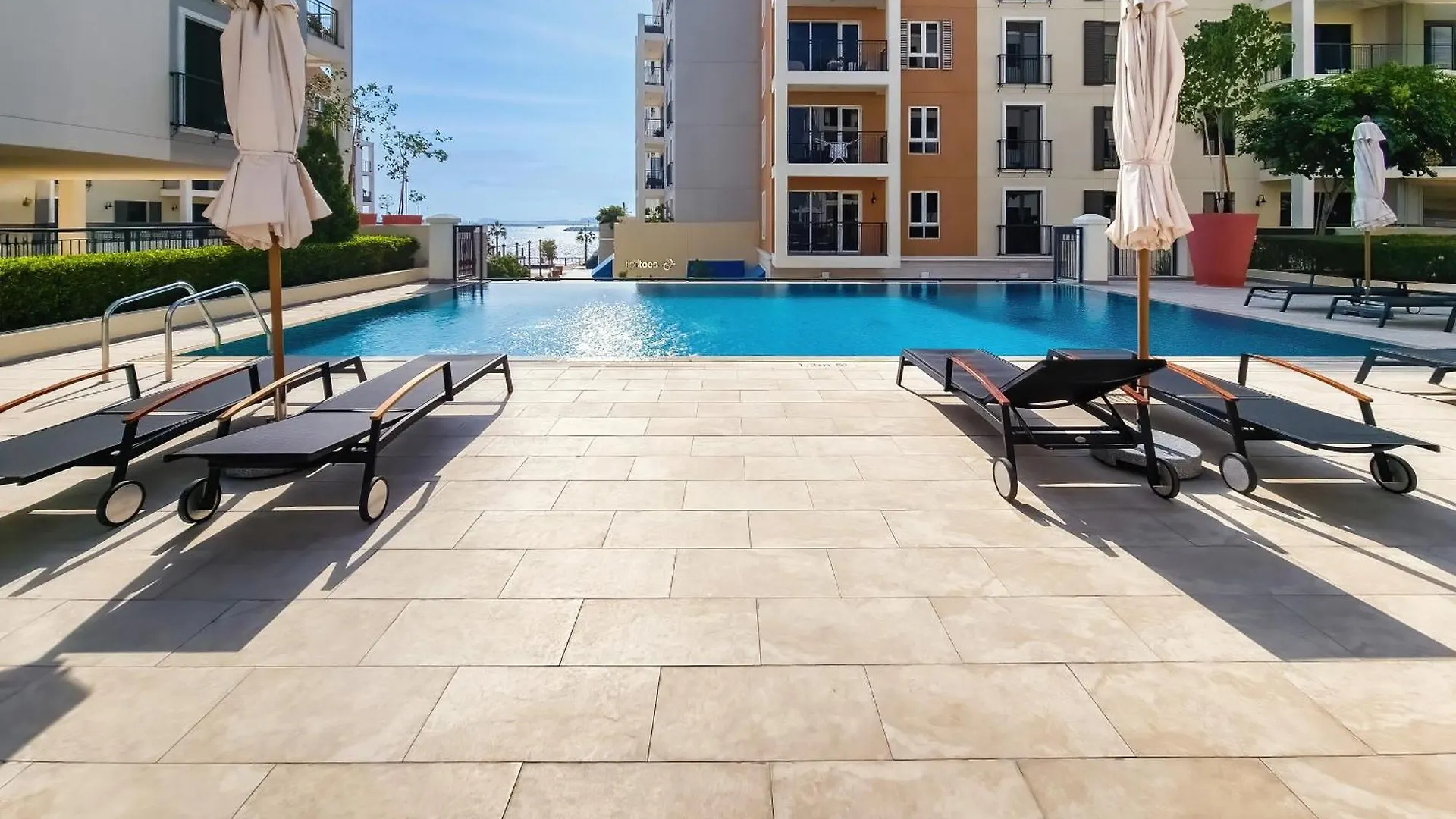 Sea View 3 Bd Apartment In La Mer Near The Beach Dubai 0*,